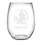 FSU Stemless Wine Glasses Made in the USA Shot #1