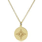 Furman 18K Gold Pendant & Chain Shot #2
