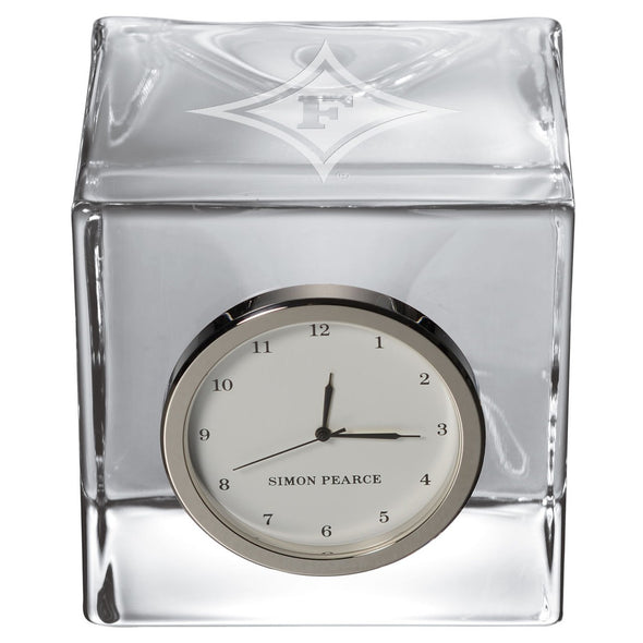 Furman Glass Desk Clock by Simon Pearce Shot #2