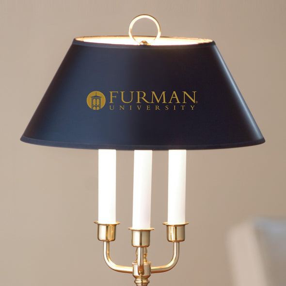 Furman Lamp in Brass &amp; Marble Shot #2