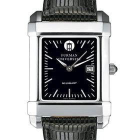 Furman Men's Black Quad with Leather Shot #1