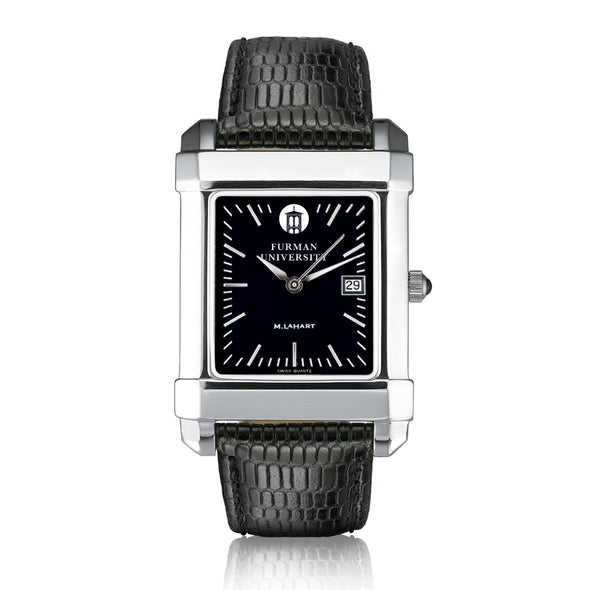 Furman Men's Black Quad with Leather Shot #2