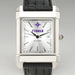 Furman Men's Collegiate Watch with Leather Strap