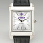 Furman Men's Collegiate Watch with Leather Strap Shot #1
