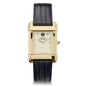 Furman Men's Gold Quad with Leather Strap Shot #2