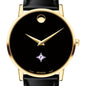 Furman Men's Movado Gold Museum Classic Leather Shot #1