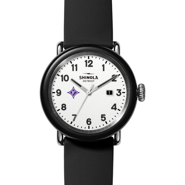 Furman University Shinola Watch, The Detrola 43mm White Dial at M.LaHart &amp; Co. Shot #2