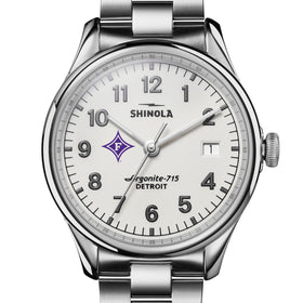 Furman University Shinola Watch, The Vinton 38 mm Alabaster Dial at M.LaHart & Co. Shot #1