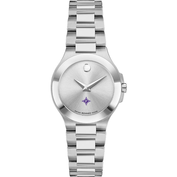 Furman Women&#39;s Movado Collection Stainless Steel Watch with Silver Dial Shot #2