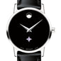 Furman Women's Movado Museum with Leather Strap Shot #1