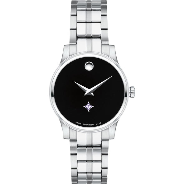 Furman Women's Movado Stainless Steel Watch with Black Dial Shot #2