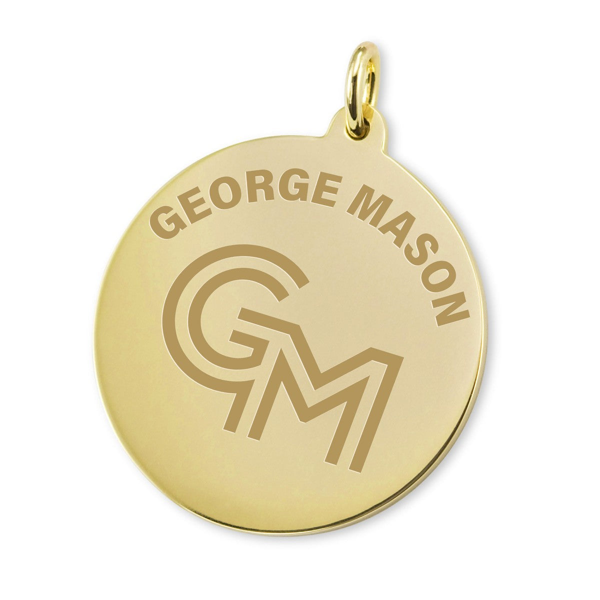 George Mason 14K Gold Charm - Graduation Gift Selection | M.LaHart & Co.