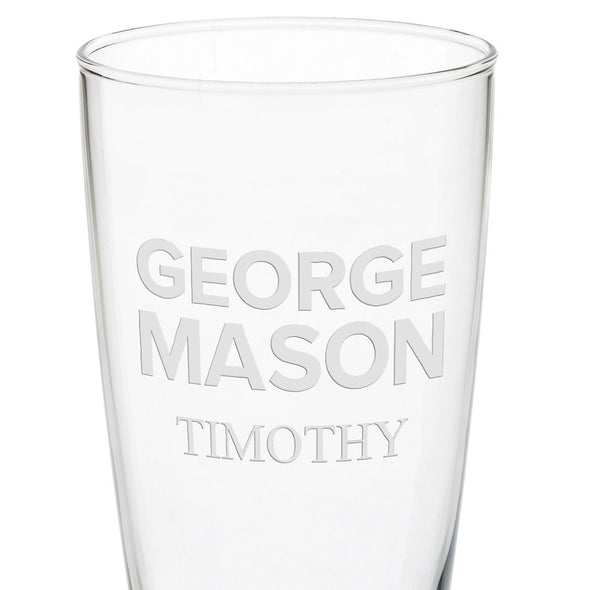 George Mason 20oz Pilsner Glasses - Set of 2 Shot #3