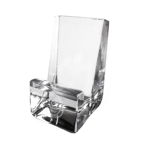George Mason Glass Phone Holder by Simon Pearce Shot #2