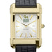 George Mason Men's Gold Watch with 2-Tone Dial & Leather Strap at M.LaHart & Co.