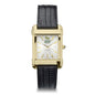 George Mason Men's Gold Watch with 2-Tone Dial & Leather Strap at M.LaHart & Co. Shot #2