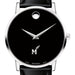 George Mason Men's Movado Museum with Leather Strap