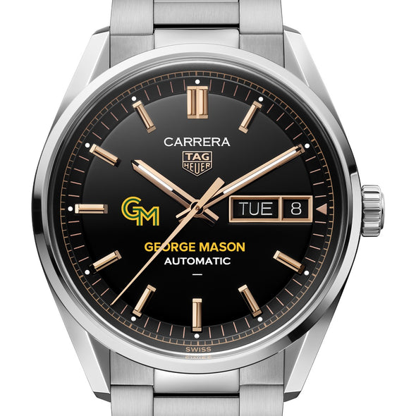 George Mason Men's TAG Heuer Carrera Day-Date Automatic with Black Dial Shot #1