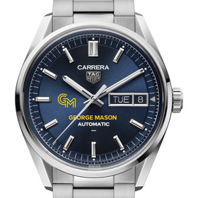 George Mason Men's TAG Heuer Carrera Day-Date with Blue Dial Shot #1