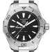 George Mason Men's TAG Heuer Steel Aquaracer with Black Dial
