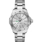 George Mason Men's TAG Heuer Steel Aquaracer with Silver Dial Shot #2
