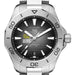 George Mason Men's TAG Heuer Steel Automatic Aquaracer with Black Dial