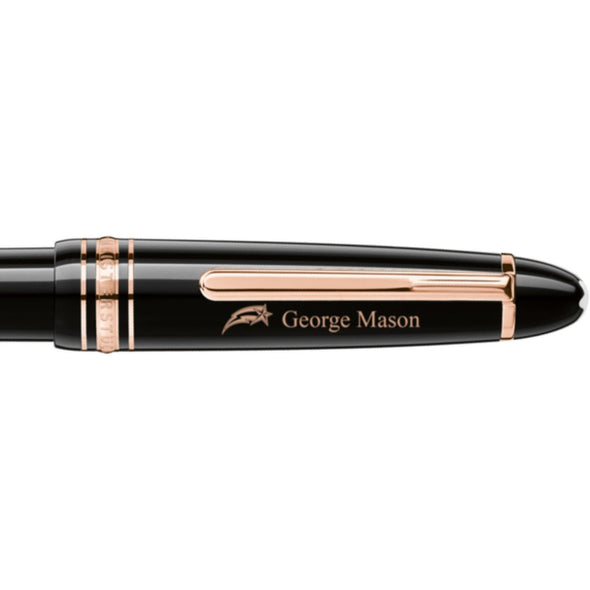 George Mason Montblanc Meisterstück LeGrand Ballpoint Pen in Red Gold Shot #2