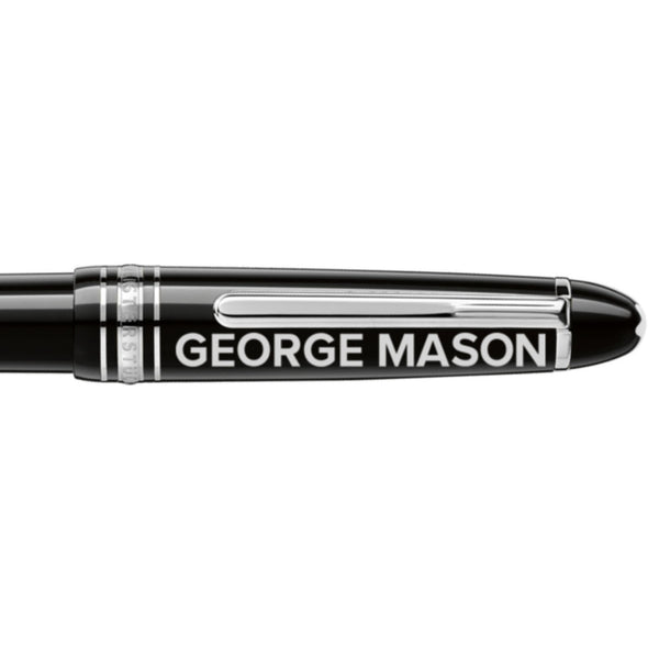 George Mason Montblanc Meisterstück Midsize Platinum-Coated Ballpoint Pen Shot #2