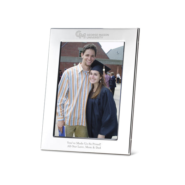 George Mason Polished Pewter 5x7 Picture Frame Shot #1