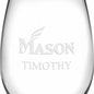 George Mason Stemless Wine Glasses Made in the USA - Set of 4 Shot #3