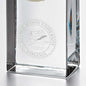 George Mason Tall Glass Desk Clock by Simon Pearce Shot #2