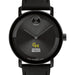 George Mason University Men's Movado BOLD with Black Leather Strap