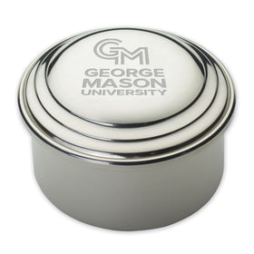 George Mason University Pewter Keepsake Box Shot #1