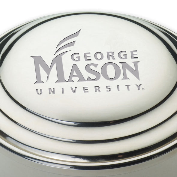 George Mason University Pewter Keepsake Box Shot #2