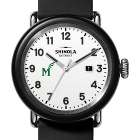 George Mason University Shinola Watch, The Detrola 43mm White Dial at M.LaHart &amp; Co. Shot #1