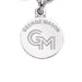 George Mason University Sterling Silver Charm