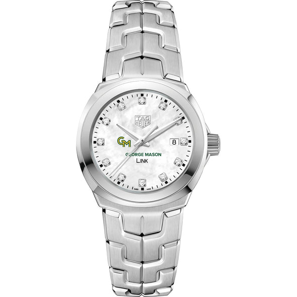 George Mason University TAG Heuer Diamond Dial LINK for Women Shot #2