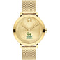 George Mason University Women's Movado Bold Gold with Mesh Bracelet Shot #2