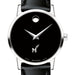 George Mason Women's Movado Museum with Leather Strap