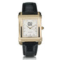 George Washington Men's Gold Quad with Leather Strap Shot #2