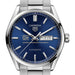 George Washington Men's TAG Heuer Carrera with Blue Dial & Day-Date Window