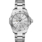 George Washington Men's TAG Heuer Steel Aquaracer with Silver Dial Shot #2