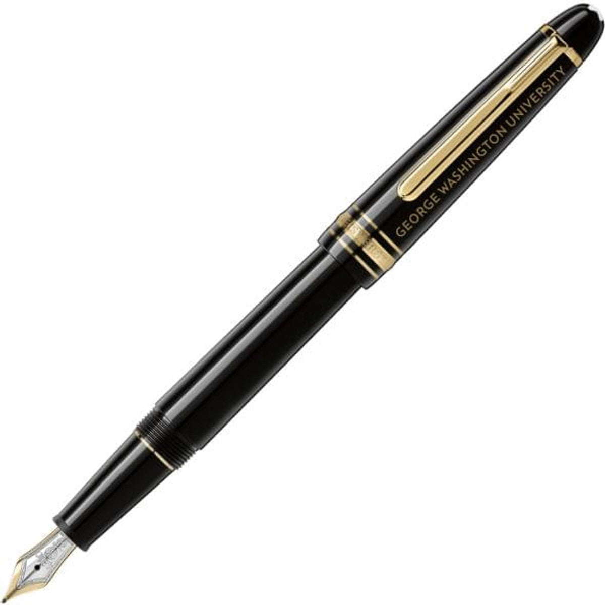 George Washington Meisterstück Classique Fountain Pen in Gold | M ...