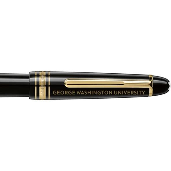 George Washington Montblanc Meisterstück Classique Fountain Pen in Gold Shot #2
