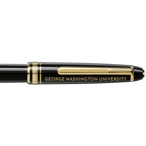 George Washington Montblanc Meisterstück Classique Rollerball Pen in Gold Shot #2