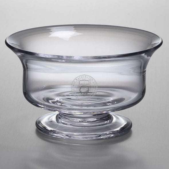 George Washington Simon Pearce Glass Revere Bowl Med Shot #1