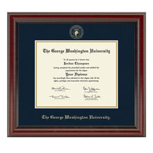 George Washington University Diploma Frame, the Fidelitas Shot #1