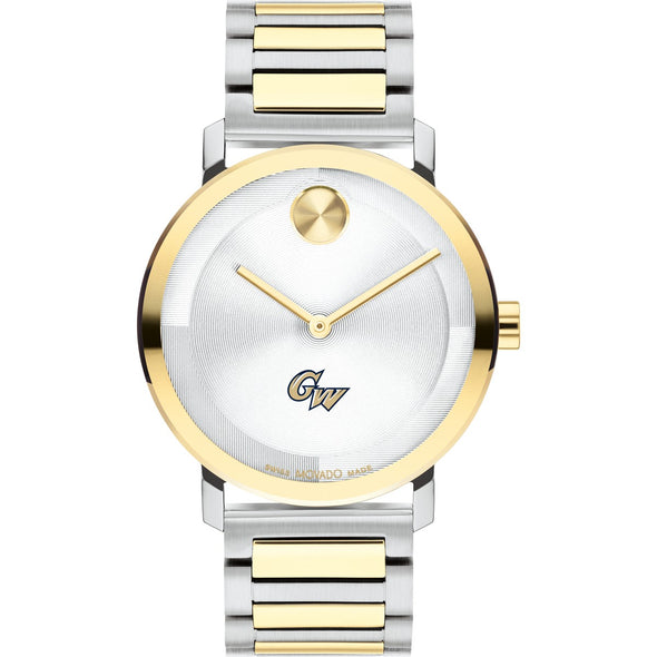 George Washington University Men's Movado BOLD 2-Tone with Bracelet Shot #2