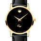 George Washington Women's Movado Gold Museum Classic Leather Shot #1
