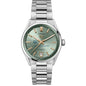 George Washington Women's TAG Heuer Steel Carrera Automatic with Green Dial Shot #2
